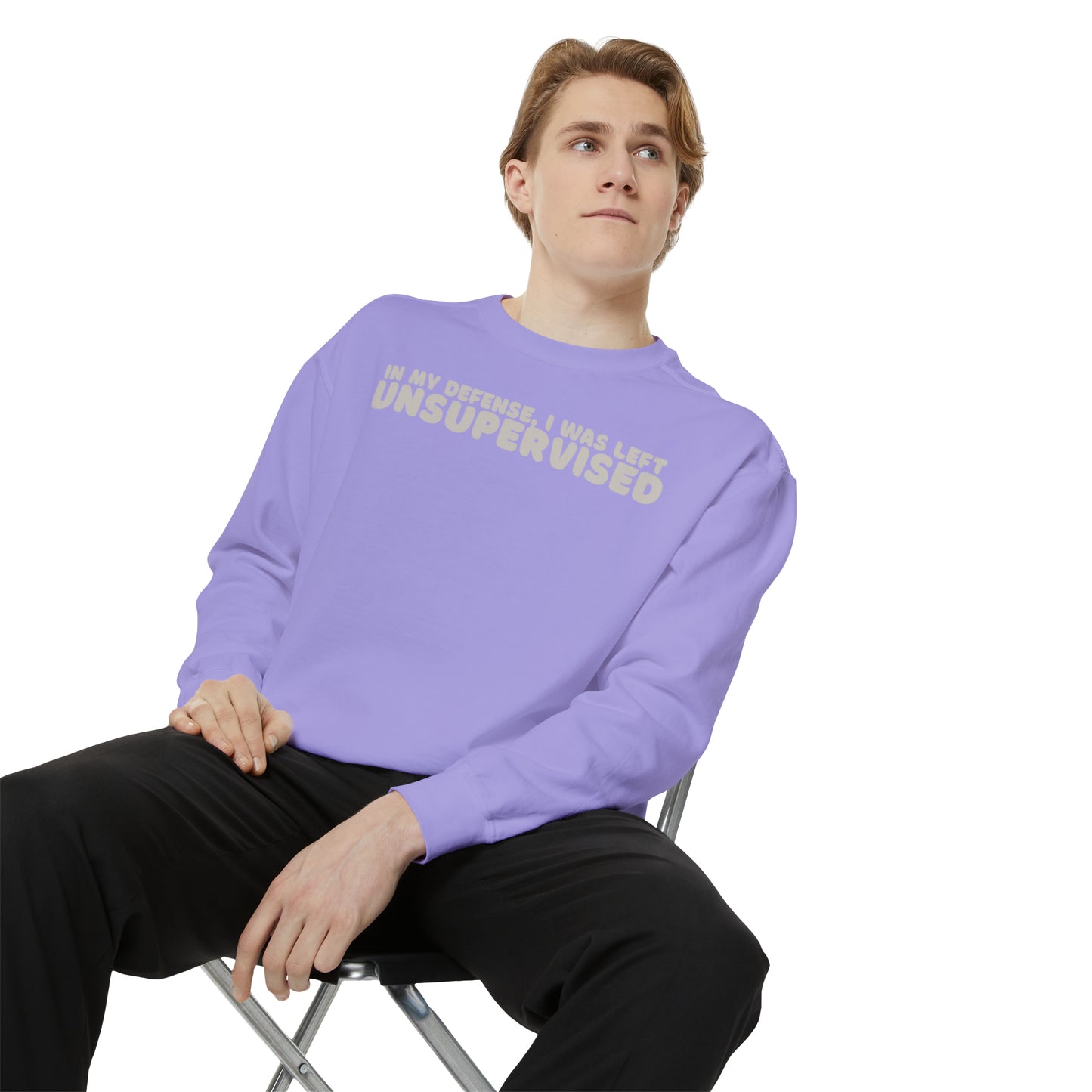 In My Defense, I Was Left Unsupervised Sweatshirt