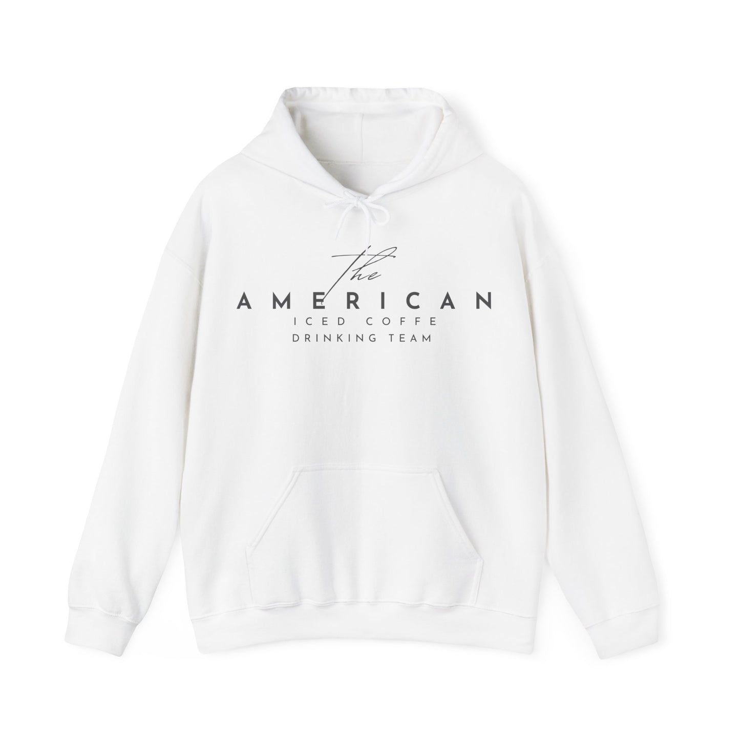 The American Iced Coffee Drinking Team Hoodie