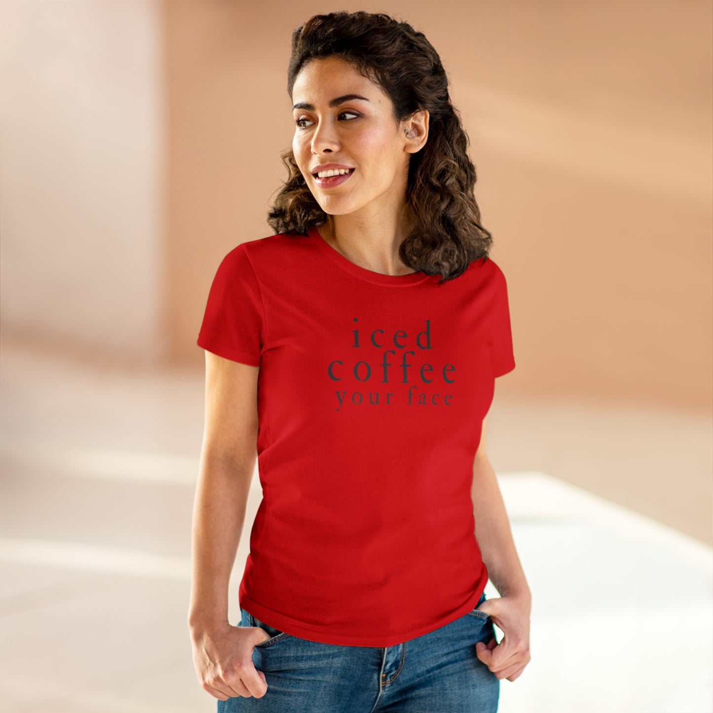 Iced Coffee Your Face Shirt