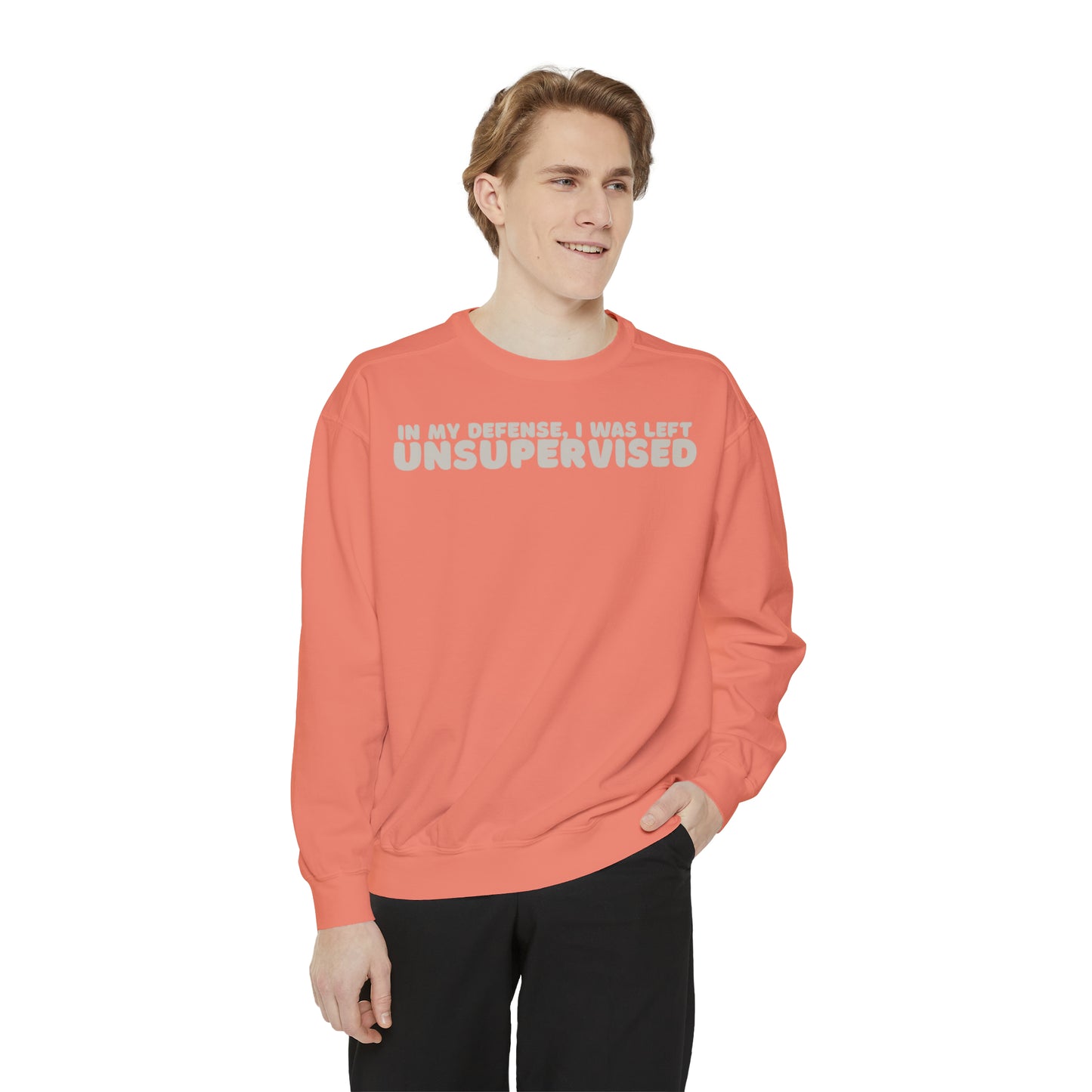 In My Defense, I Was Left Unsupervised Sweatshirt