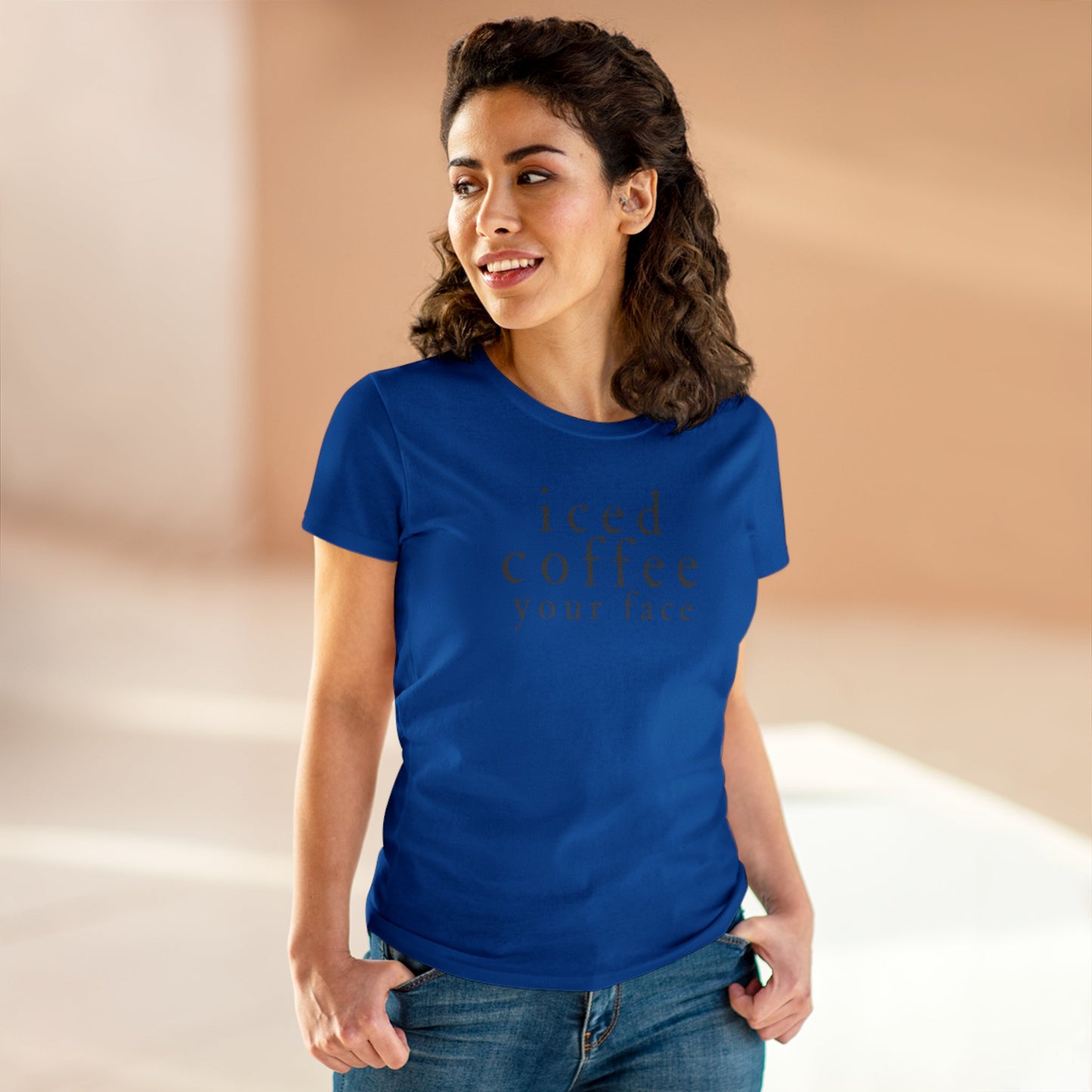 Iced Coffee Your Face Shirt