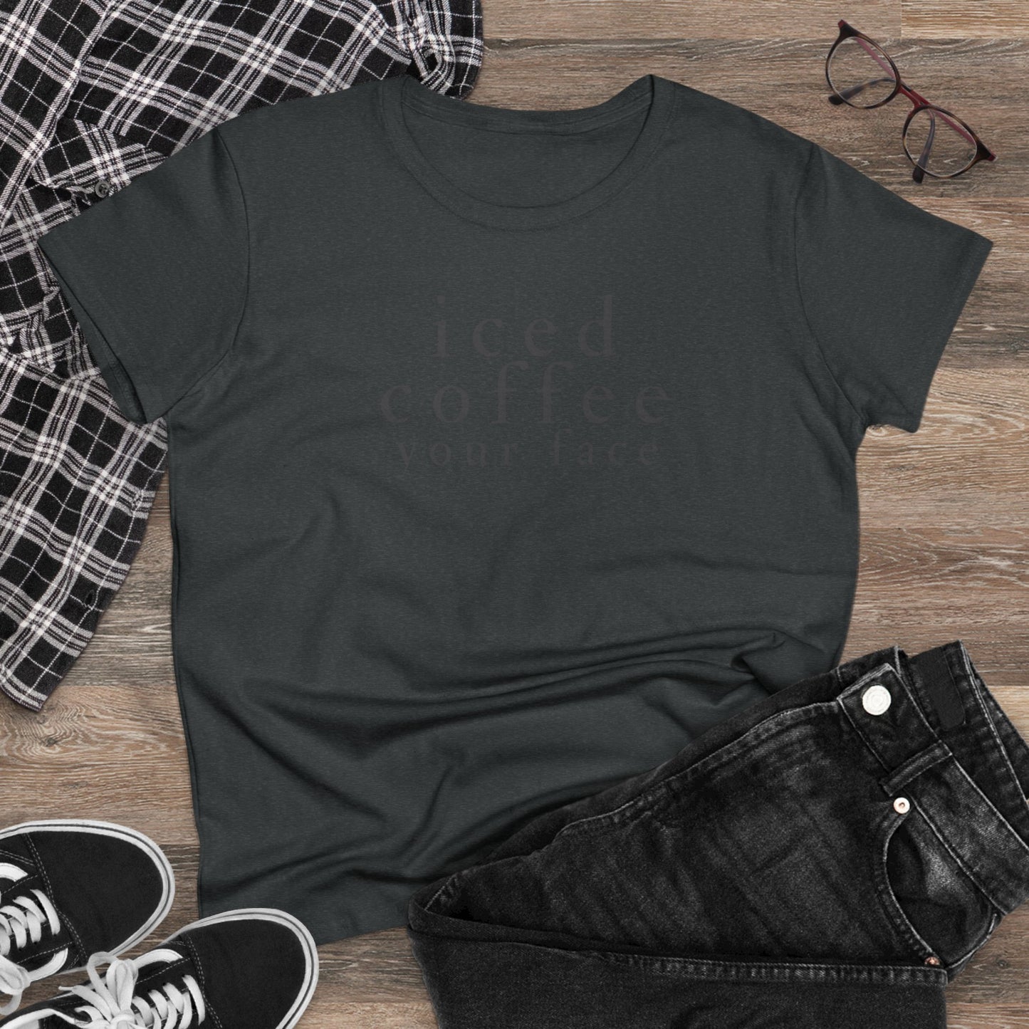 Iced Coffee Your Face Shirt