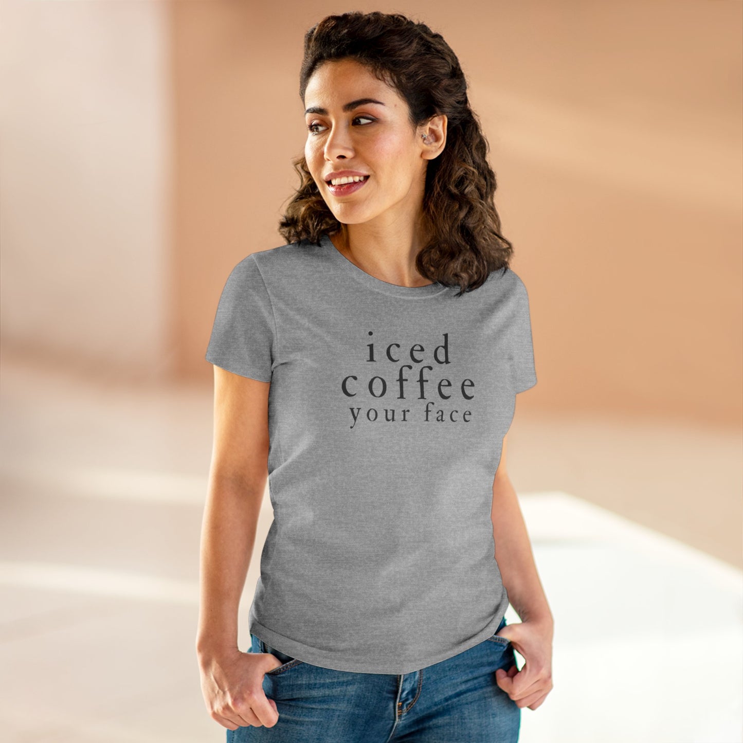 Iced Coffee Your Face Shirt