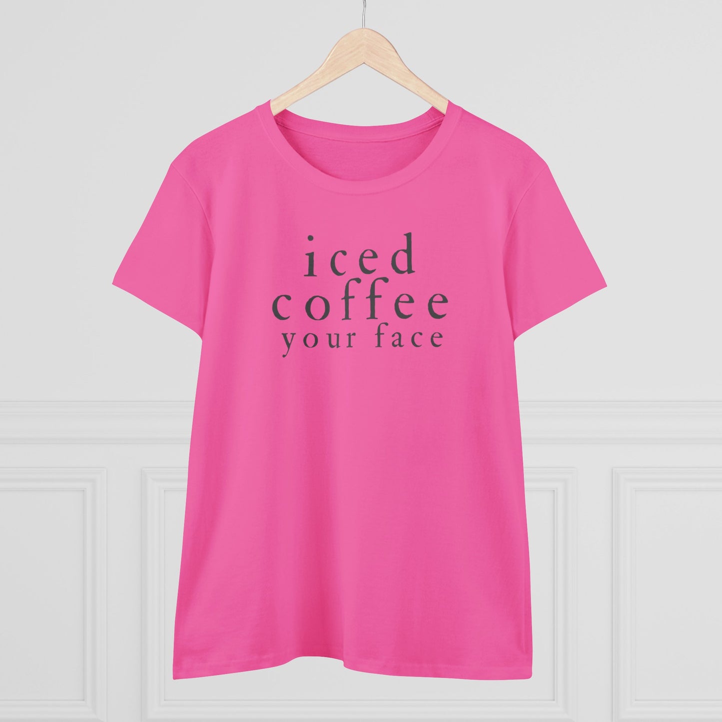 Iced Coffee Your Face Shirt