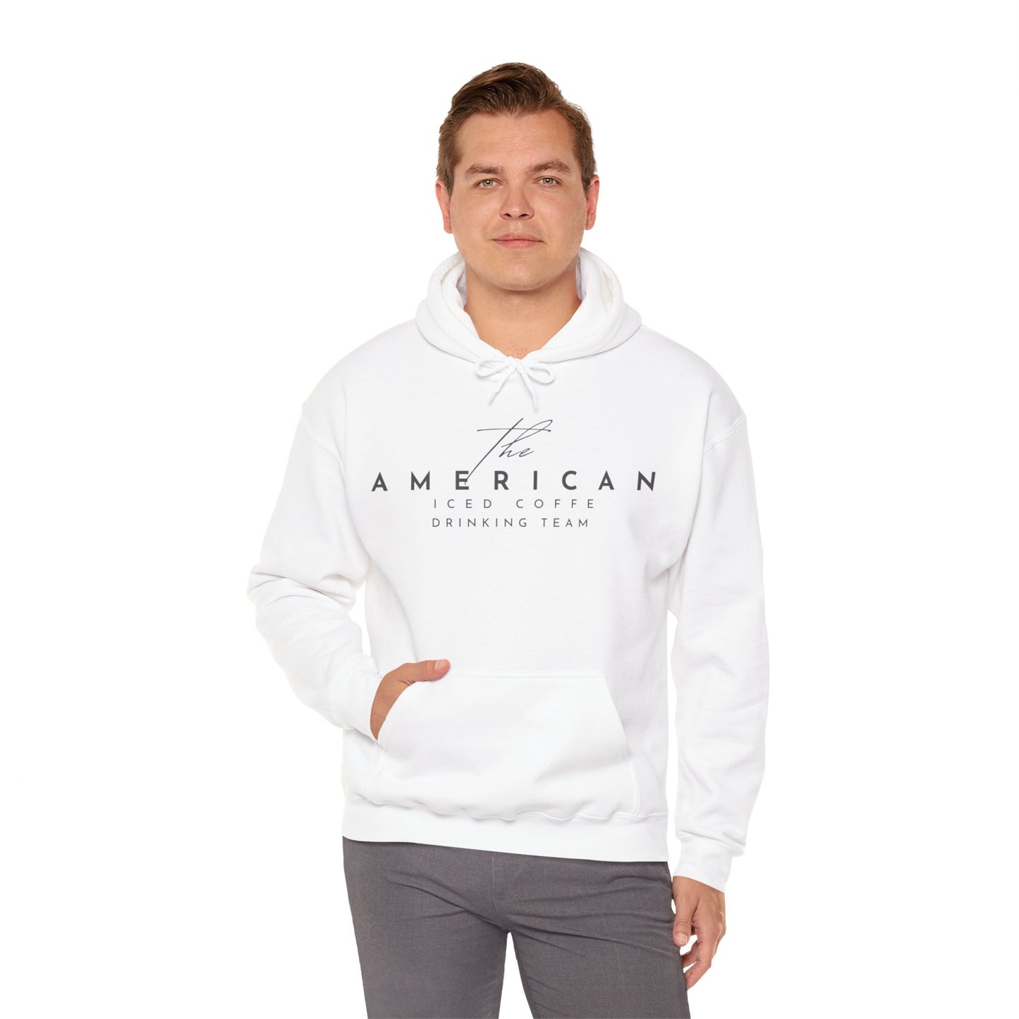 The American Iced Coffee Drinking Team Hoodie