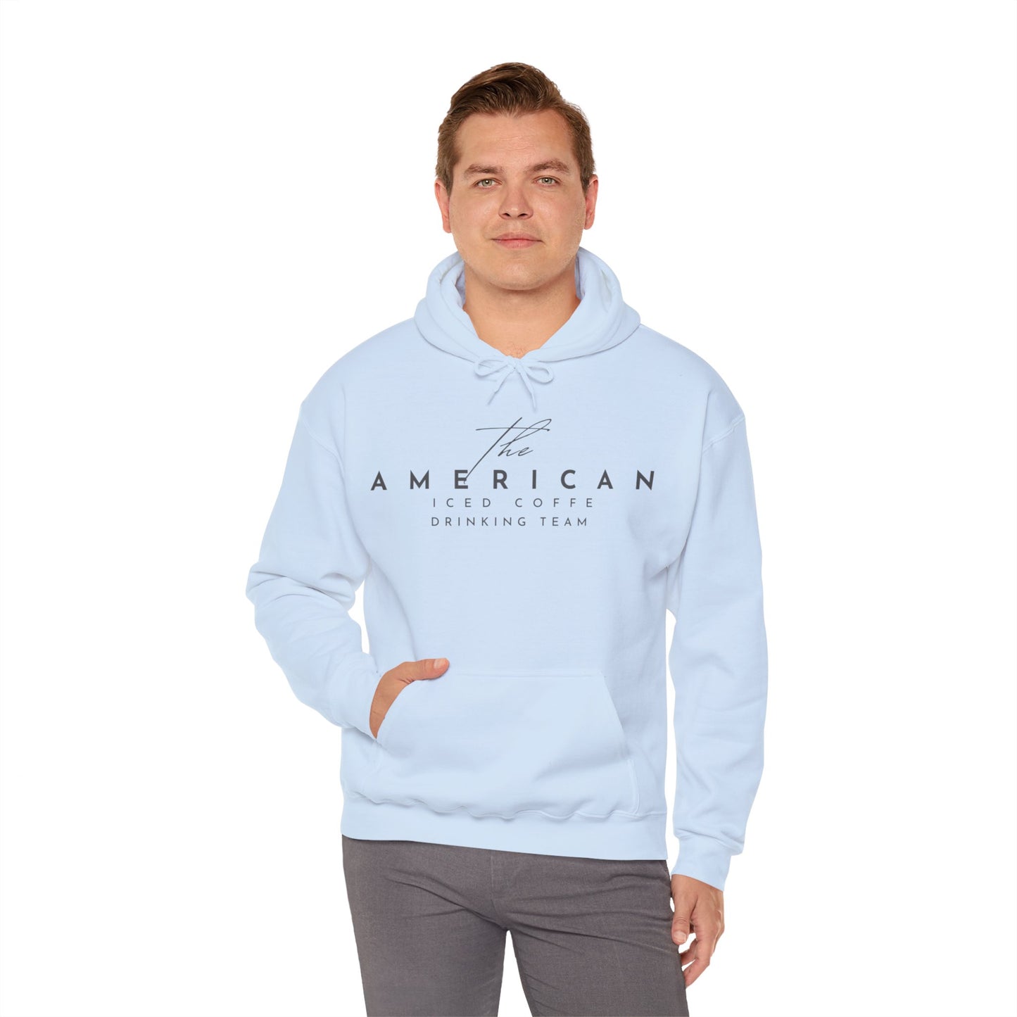 The American Iced Coffee Drinking Team Hoodie
