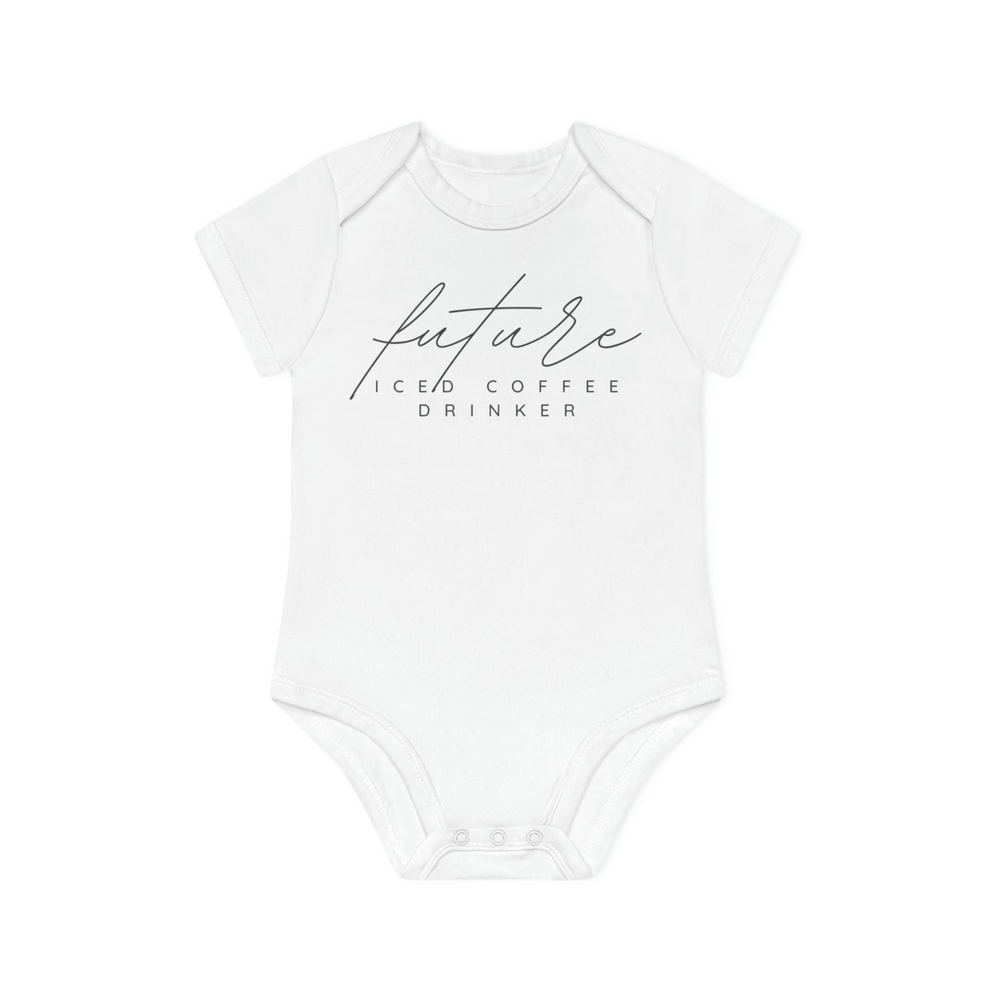 Future Iced Coffee Drinker Onesies