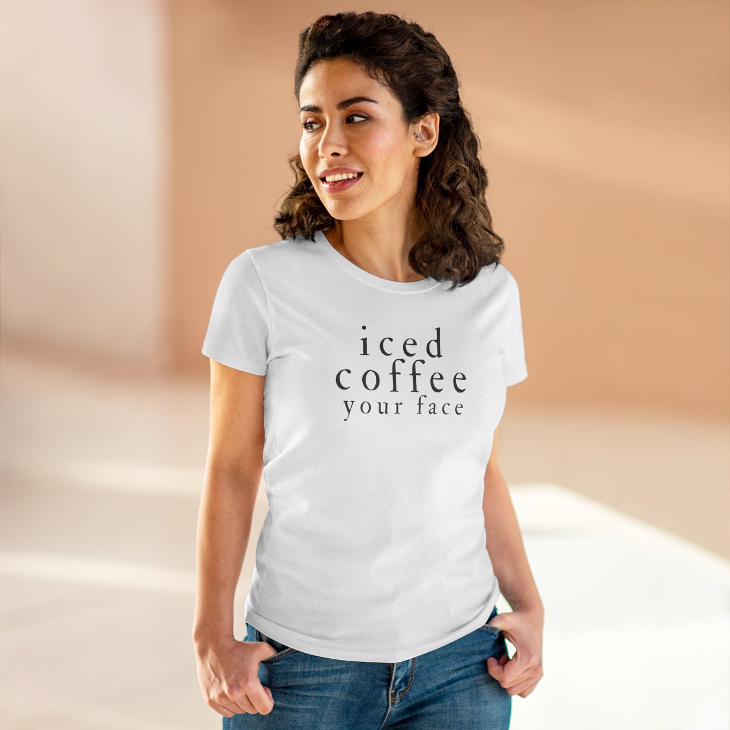 Iced Coffee Your Face Shirt