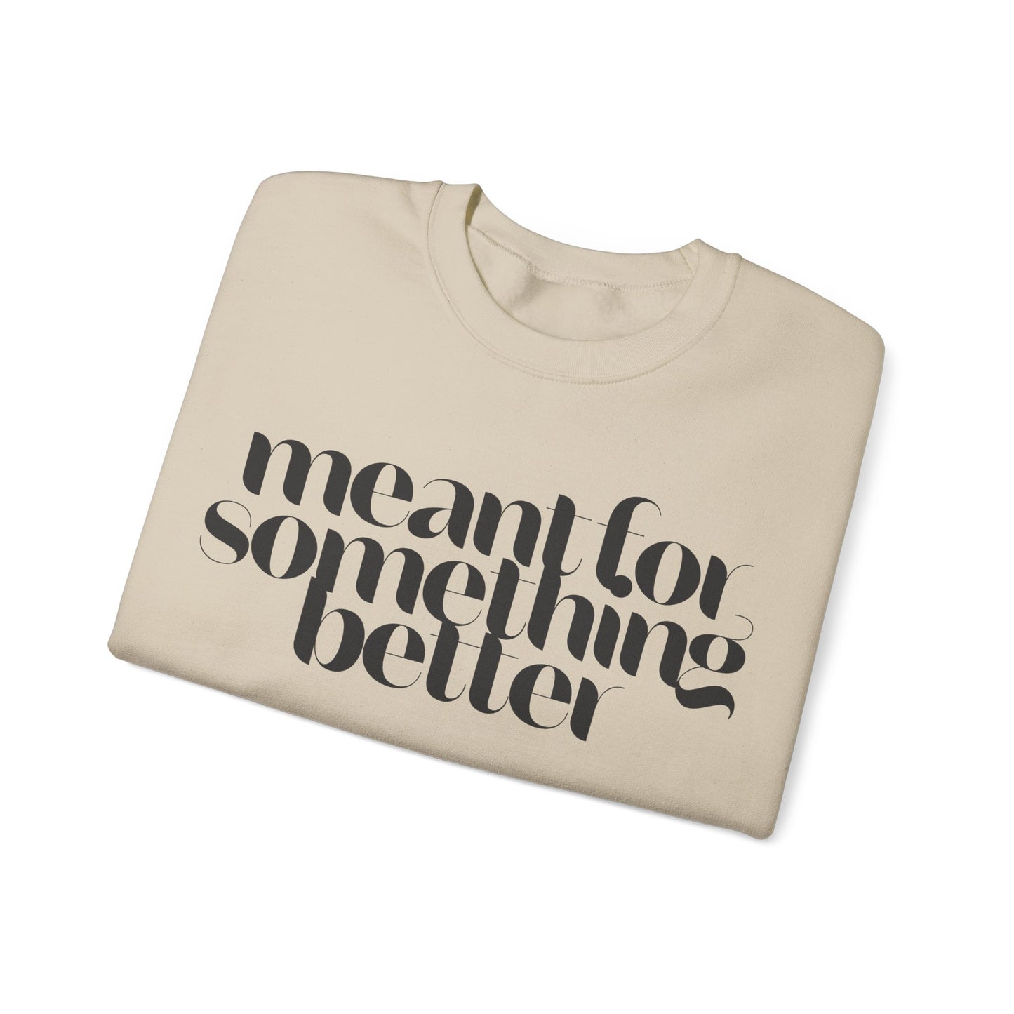 Meant For Something Better Sweatshirt