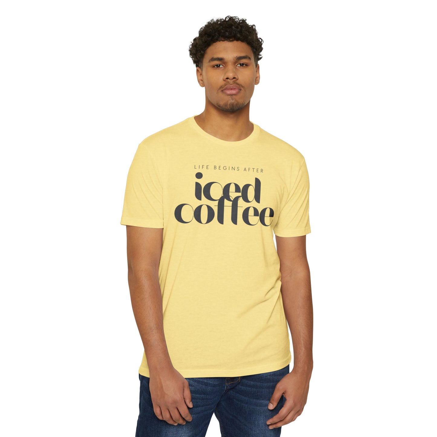 Life Begins After Iced Coffee Shirt