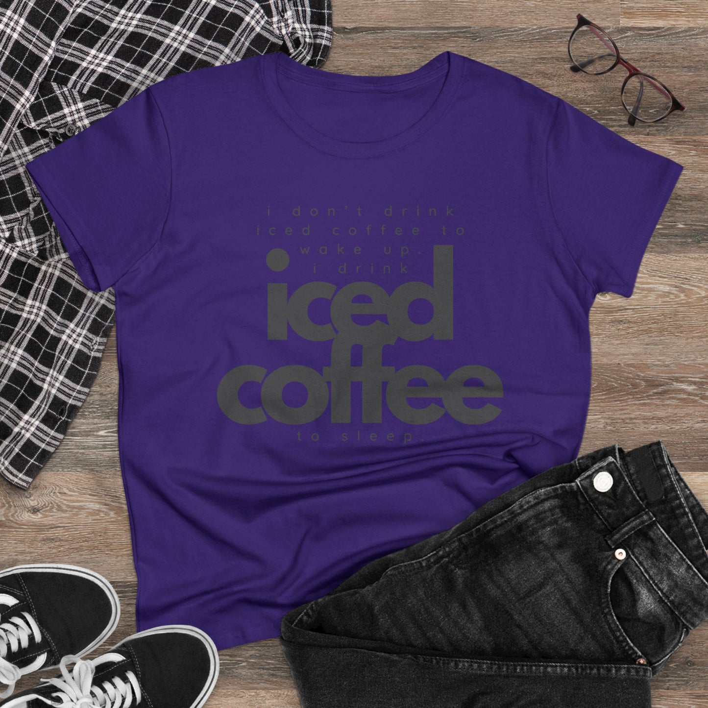 I Don't Drink Iced Coffee Shirt