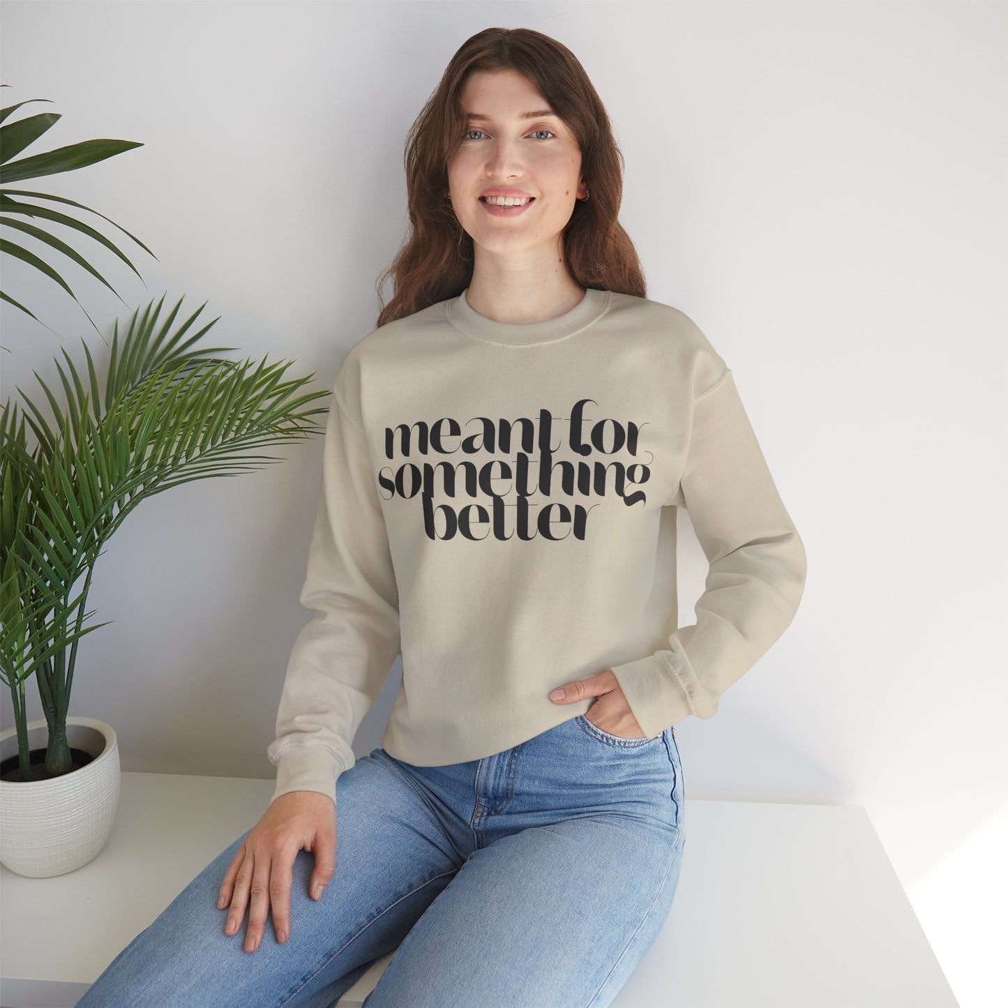 Meant For Something Better Sweatshirt