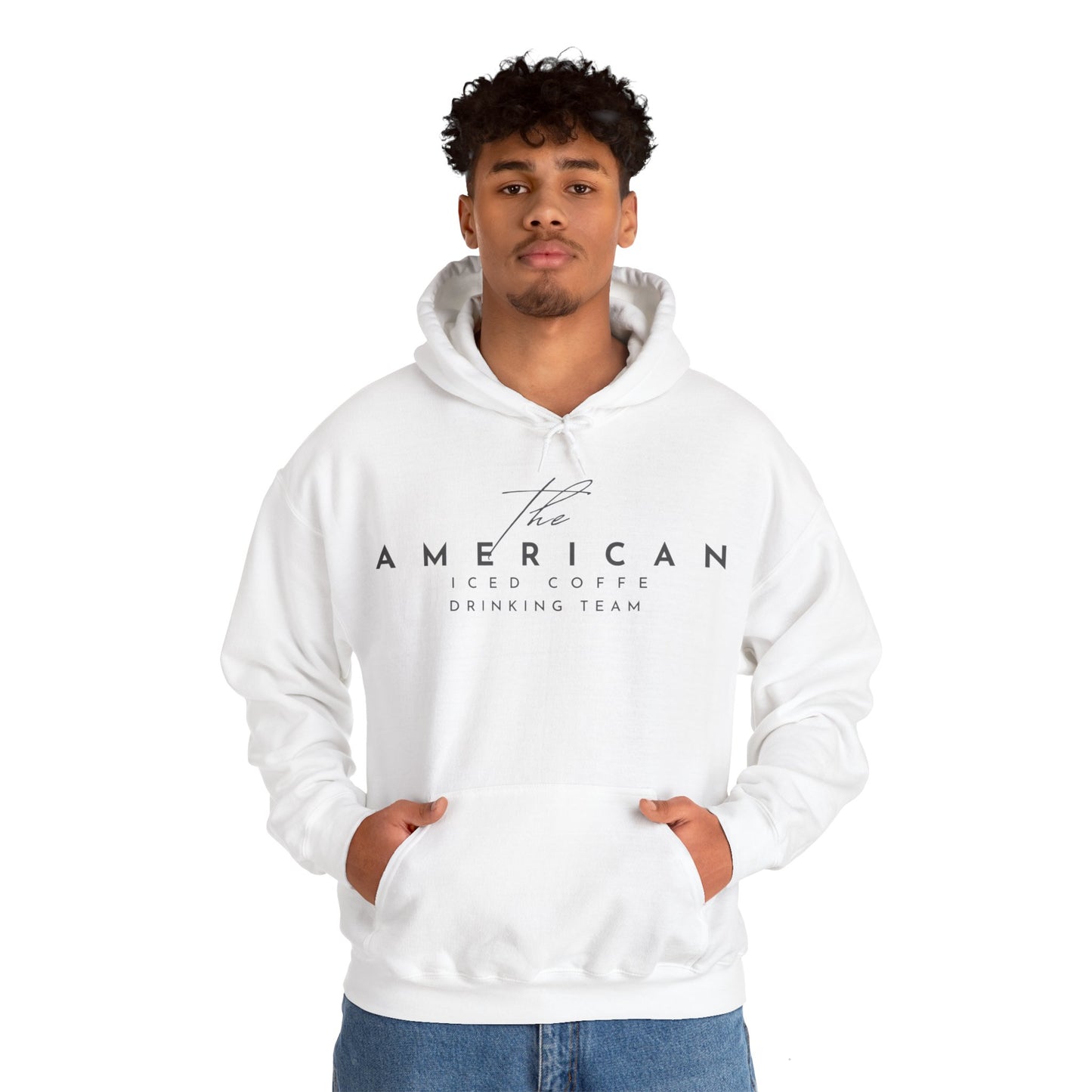 The American Iced Coffee Drinking Team Hoodie