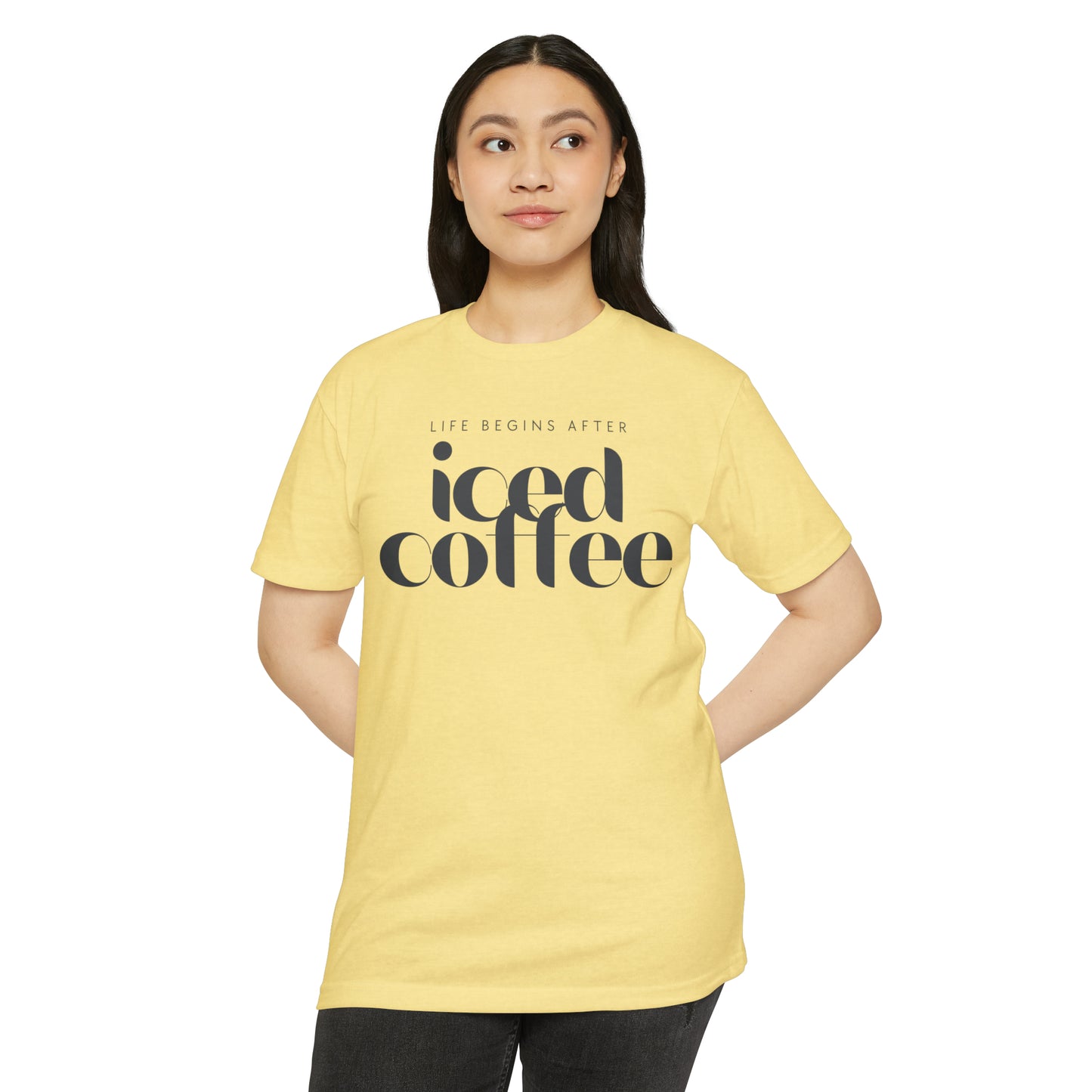 Life Begins After Iced Coffee Shirt